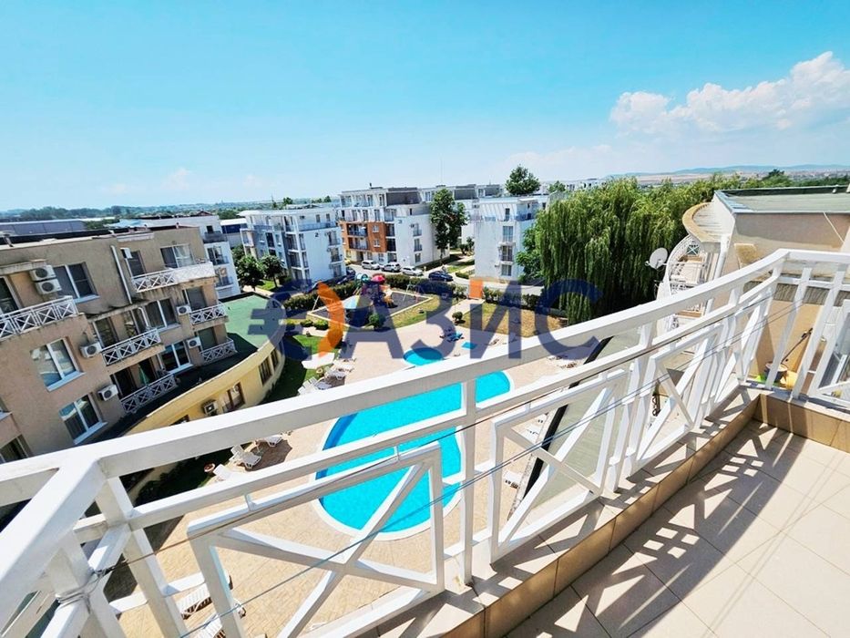 Продава се Двустаен апартамент в к.к. Слънчев бряг - 60 кв.м за 1030 €/кв.м - Снимка #14