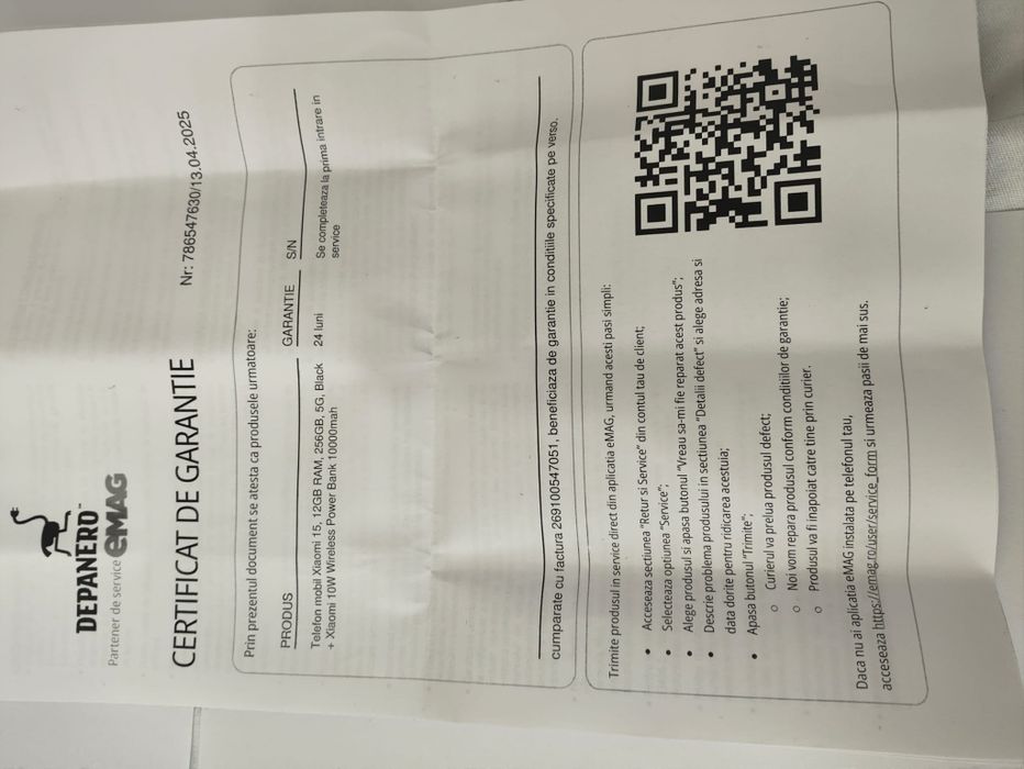 Xiaomi 15 12G-256G impecabil,garantie