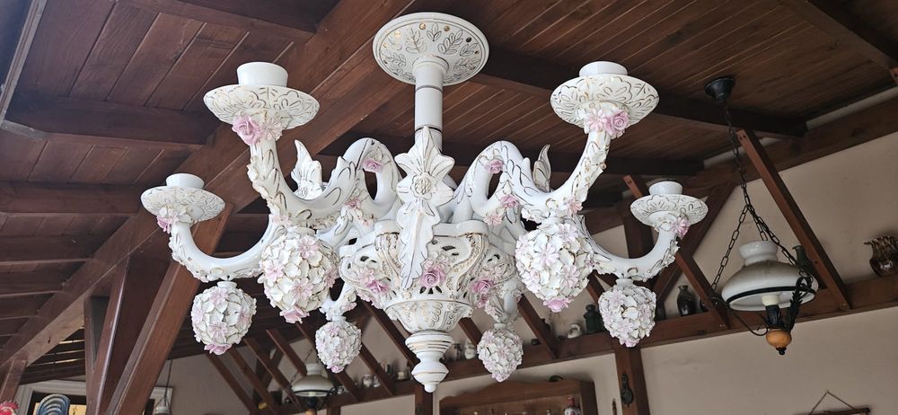 Candelabru portelan Apulum