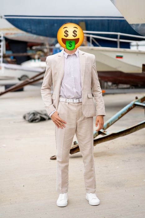 Костюм момче H&M 13-14г.