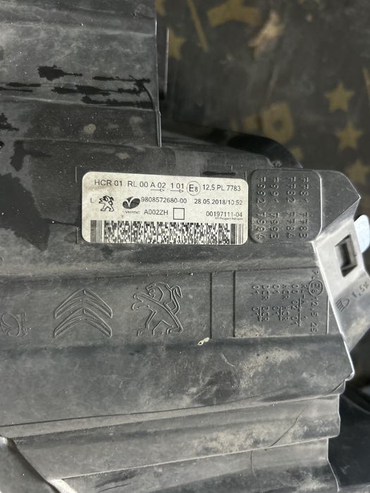 Десен фар за peugeot expert 16” +