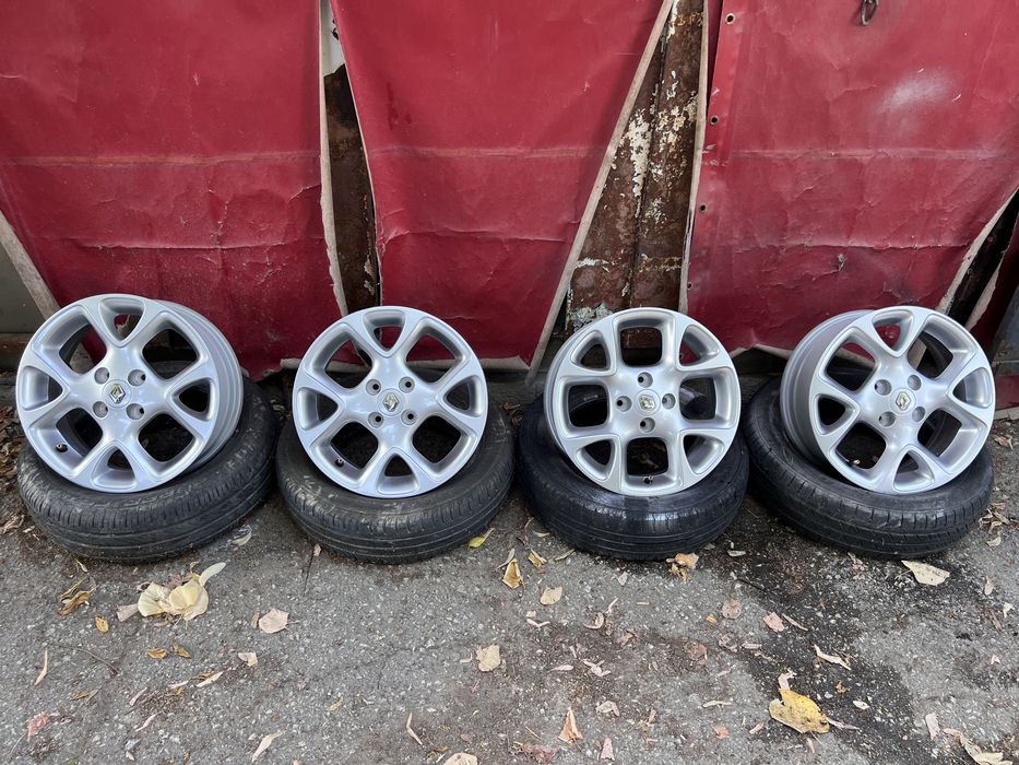 Джанти за Рено 4x100/5J15”ет38 ПРЕДНИ/5,5J 15" ET38 ЗАДНИ.