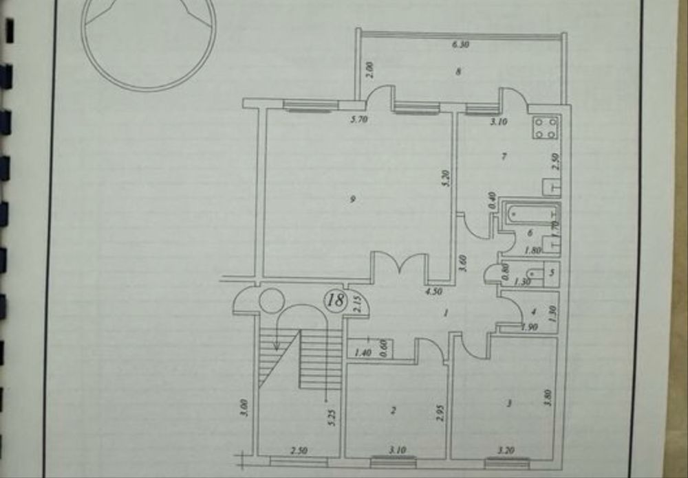 Код 344  Продам 4/3/4 ком квартиру куйлюк массив 4