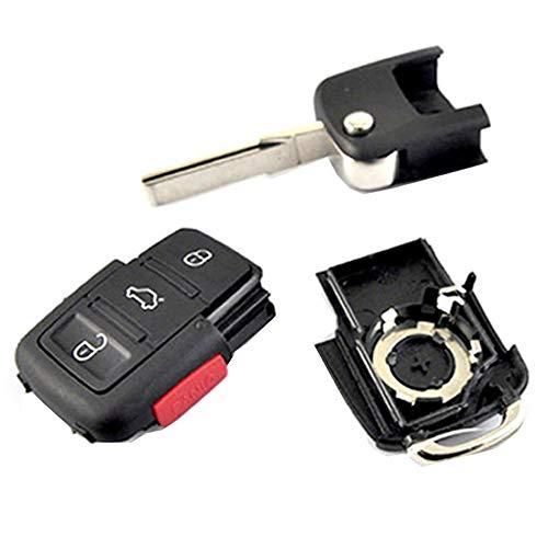 Кутийка за ключ за с 3 бутона, подходящ за Volkswagen