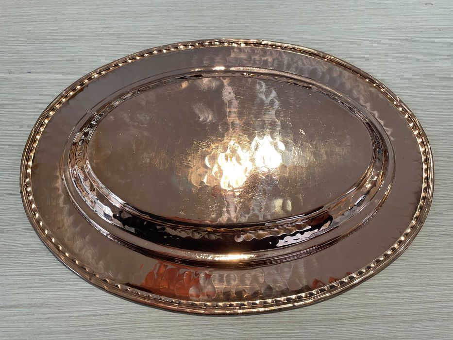 Vand platou stil turcesc, din alama, lucrat manual, 30 buc disponibil