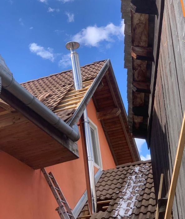 Cos de fum honr Soba pe lemne