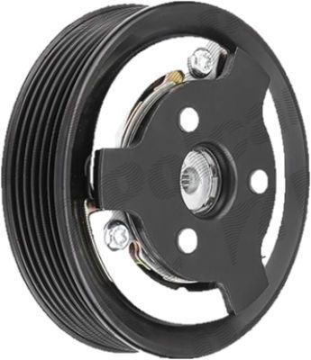 Cupla magnetica ambreiaj compresor A/C 6 caneluri, diam 110 mm, Audi A1 20; A3 202020; A4 B7 202007, Q2 2016; Q3 20; TT 20 motorizari 1, 0-2, 0