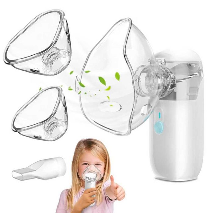 Ултразвуков mesh инхалатор ZH N3, тих и преносим, за деца и възрастни