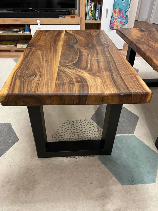 Vand masa de cafea lemn nuc