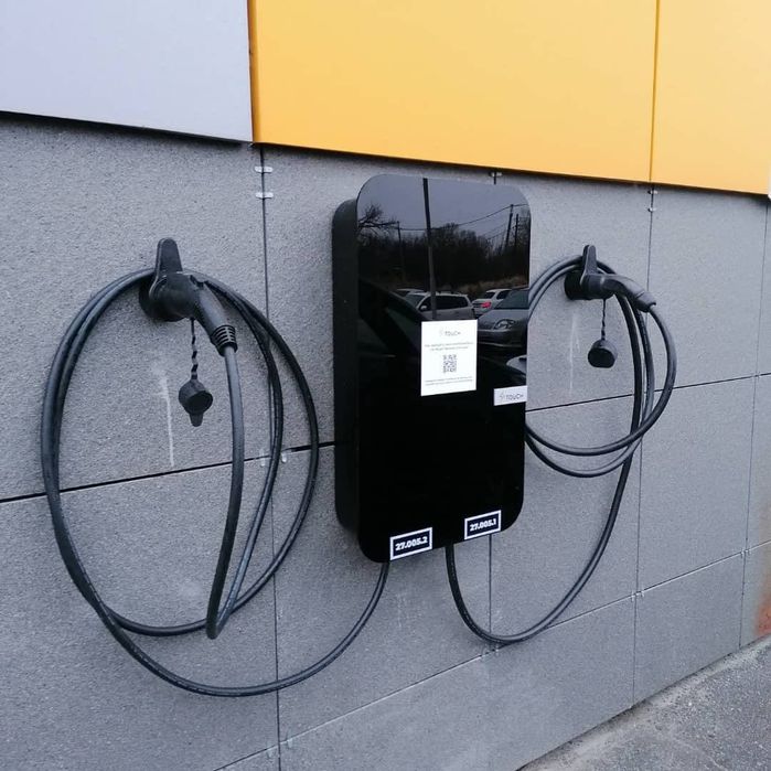 Установка зарядок для электромобилей