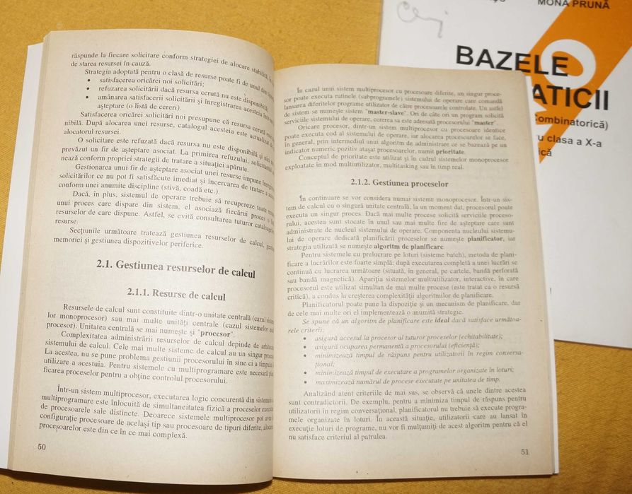 Informatică - manuale școlare