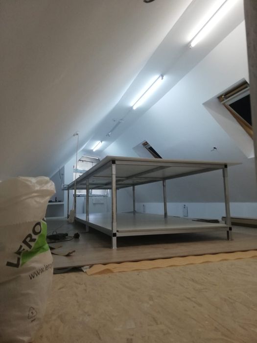 Masa de croit dubla : 520 cm X 160 X 70