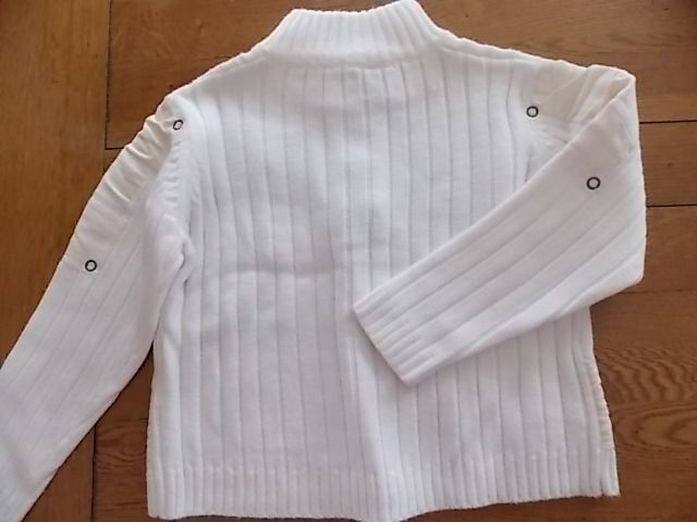 Jacheta alba Oshkosh pentru 8 ani (mar 128)