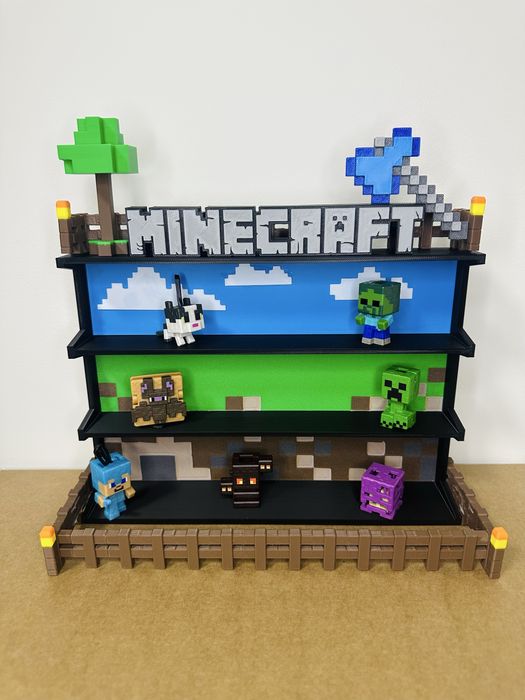 Minecraft - Kinder Joy -Поставка за фигурки