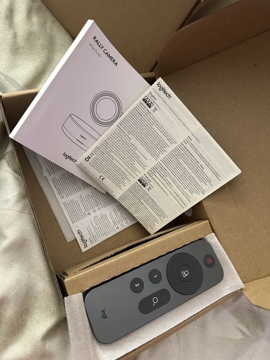 Camera Logitech Rally webcam noua full box