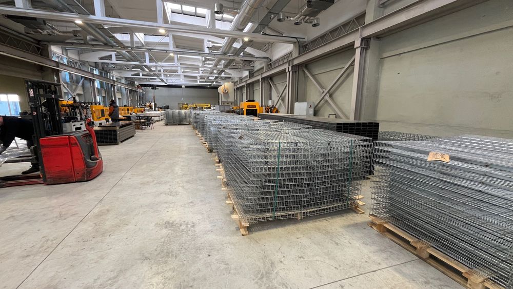 Мобилна прозирна строителна ограда пано 3500/2000мм