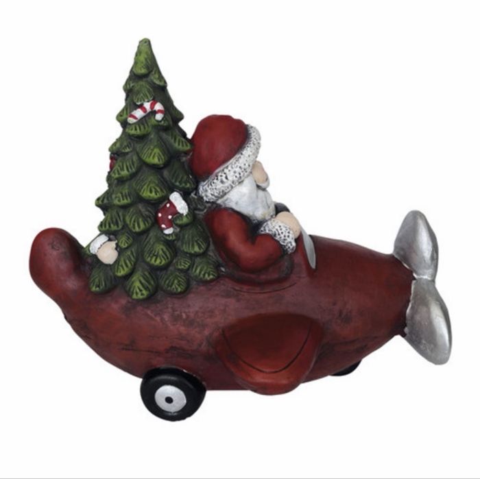 Cum.par  Decoratiune/Statuie Mos Craciun- Lafiora