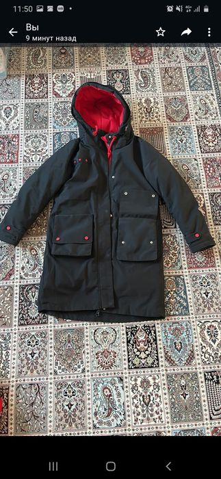 Зимний пуховик для девочек-подростков