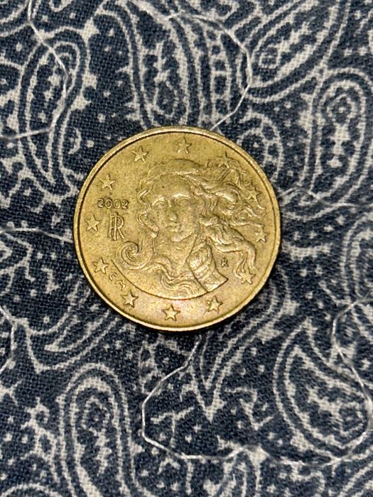 monedă de 10 eurocenți, (birth of venus) Italia, moneda de colectie.