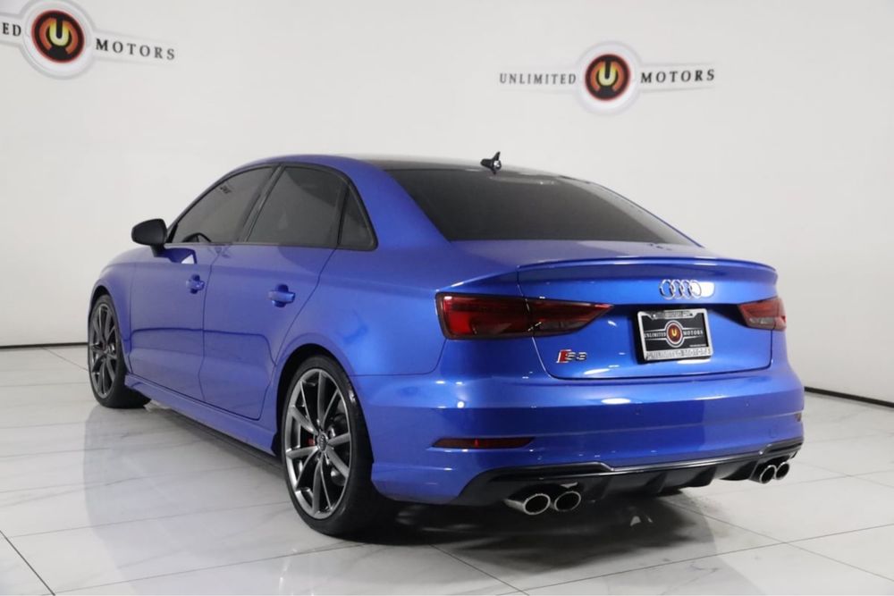 Audi a3 s3 накладка заднего бампера