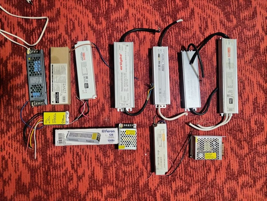 Блоки питания для светодиодных лент