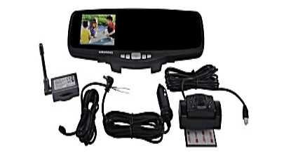 Безжична система за камера за заден ход с 3,5" дисплей Grundig