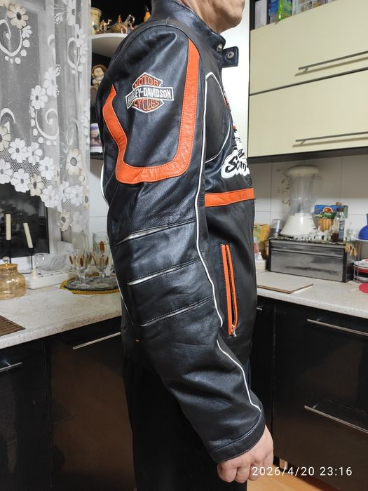 Куртка кожа Harley Davidson