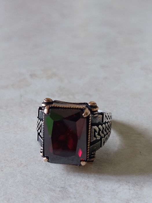 Мужское кольцо Серебро 925 прообы ОАЭ