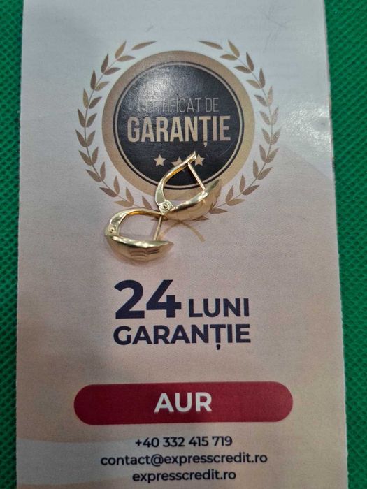 Cercei aur 14K 1.44 gr (AG44) B:7174.3