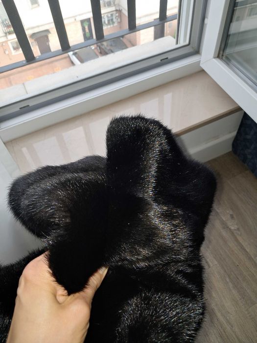 Haină blană de nurcă / vizon Black Diamond m.S-M