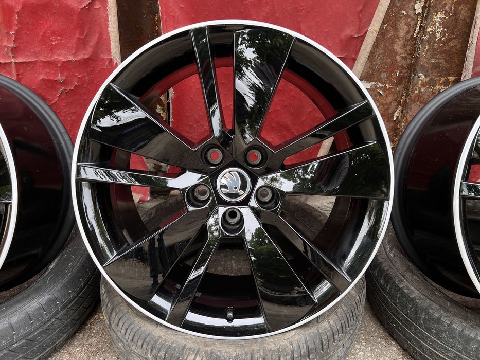 18” 5x112 8j ET44 57.1 Оригинални Aлуминиеви джанти за Шкода Skoda.