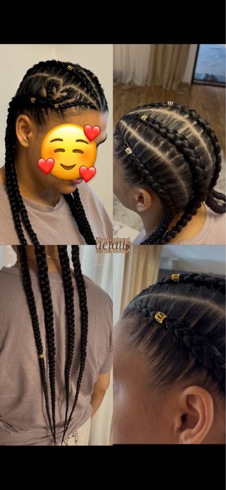 Codițe afro , orice model