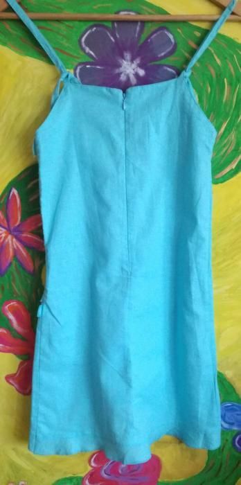 Детска рокличка от лен