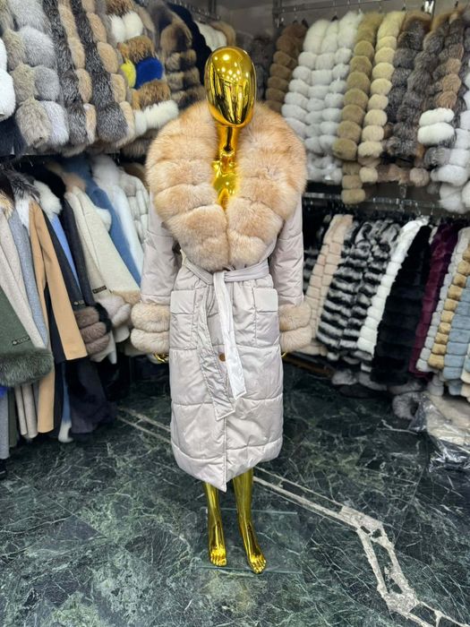 Haină de blană naturală