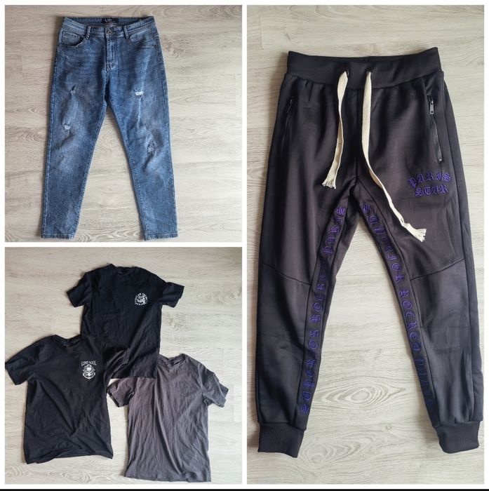 Дънки, Долнище и тениски