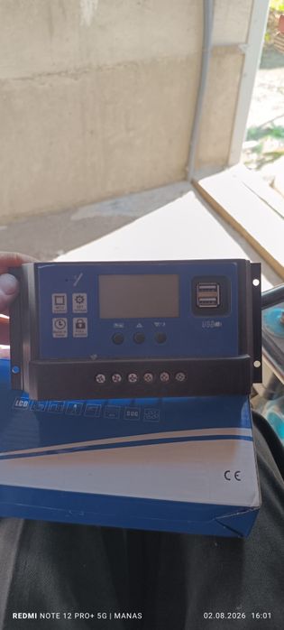 Солнечный контроллер 12v/24v