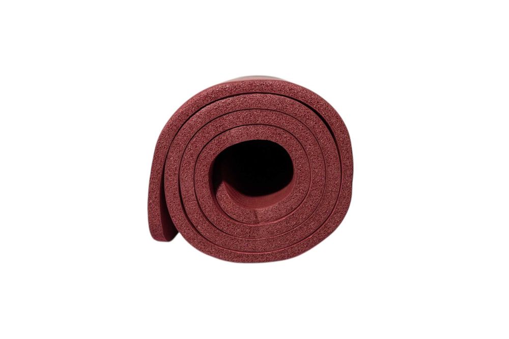 Saltea Yoga 190cm x 100cm x 15mm grosime, rosu