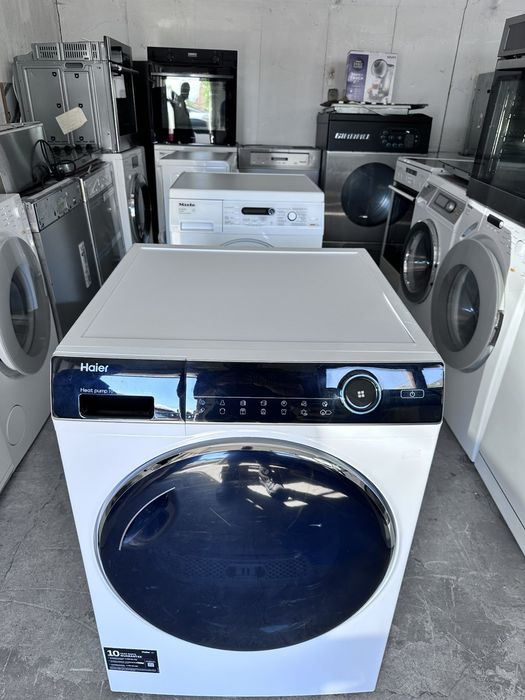 Сушилня +гаранция 1 година. Haier Термопомпа 10кг. КЛАС А++. Безплатна доставка  за София