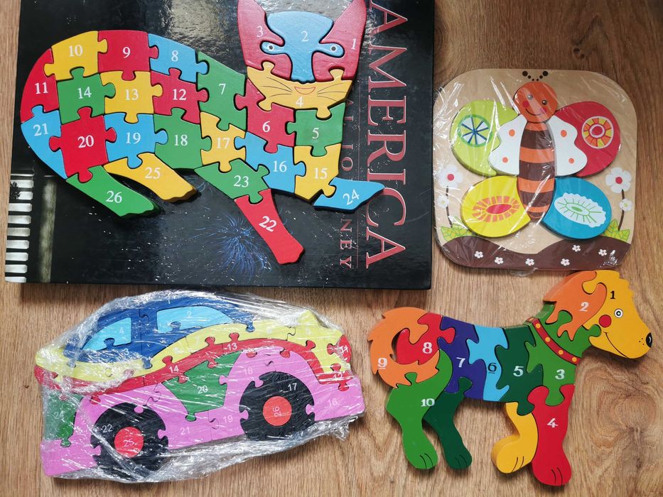 carti pentru copii si puzzle