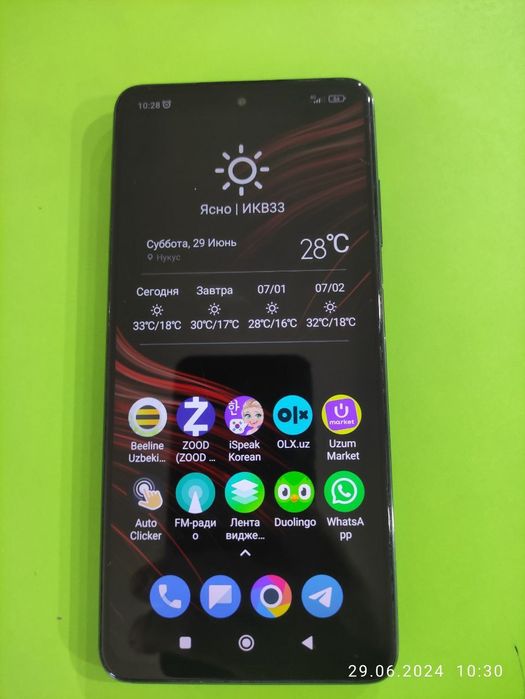 Nokis qalasinda Poco x3 pro 8+3/256