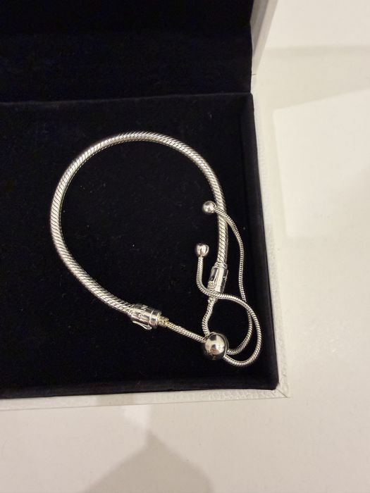 Pandora браслет серебряный