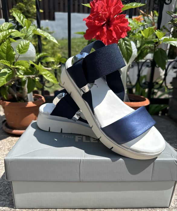 Sandale noi piele femei The Flexx 38