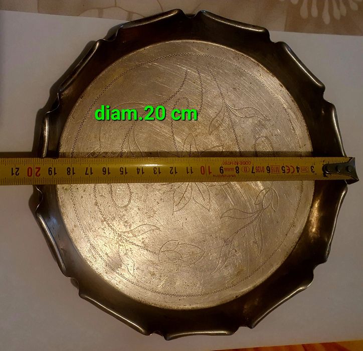 Tava aluminiu 186 gr.