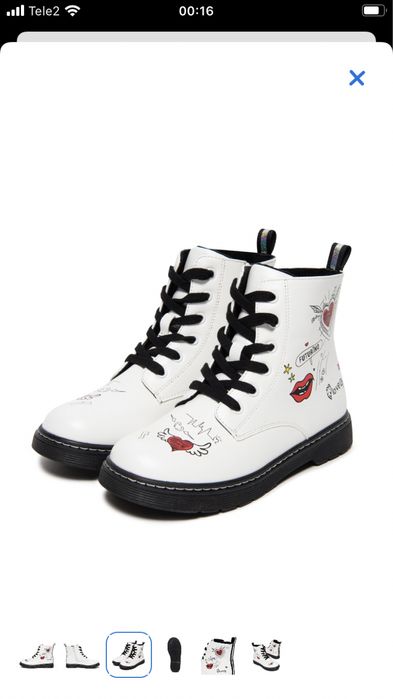 Стильные осенние ботинки.