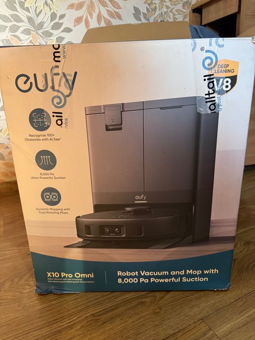 Vând aspirator smart eufy x10 pro omni