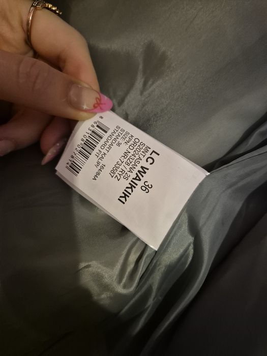 Geaca de piele kaki LC Waikiki 36