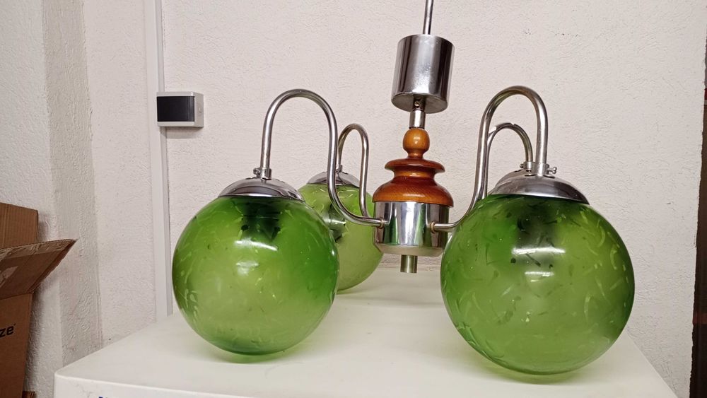 Нощна лампа+различни стъклени тела