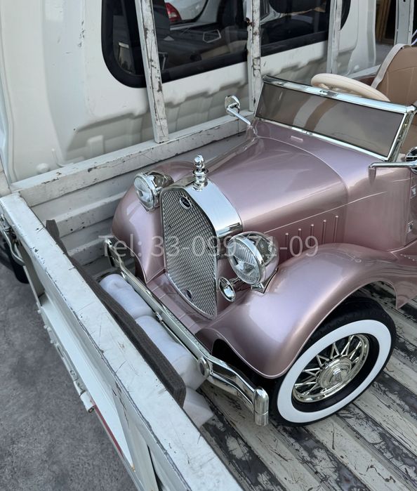 Детский электромобиль Retro Master Classic 24V, EVA колёса, с пультом