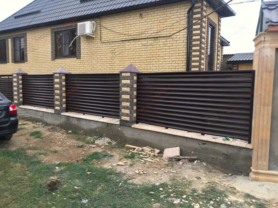 Забор жалюзи еврозабор