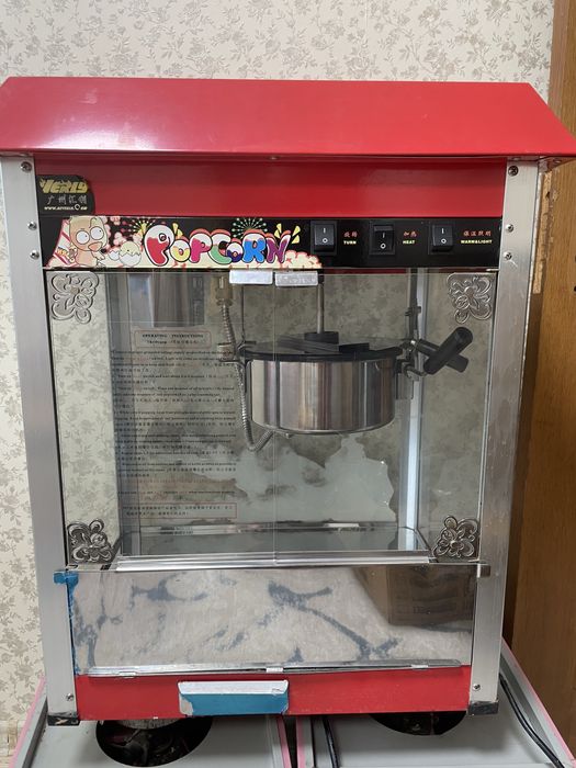 Попкорн аппарат новый